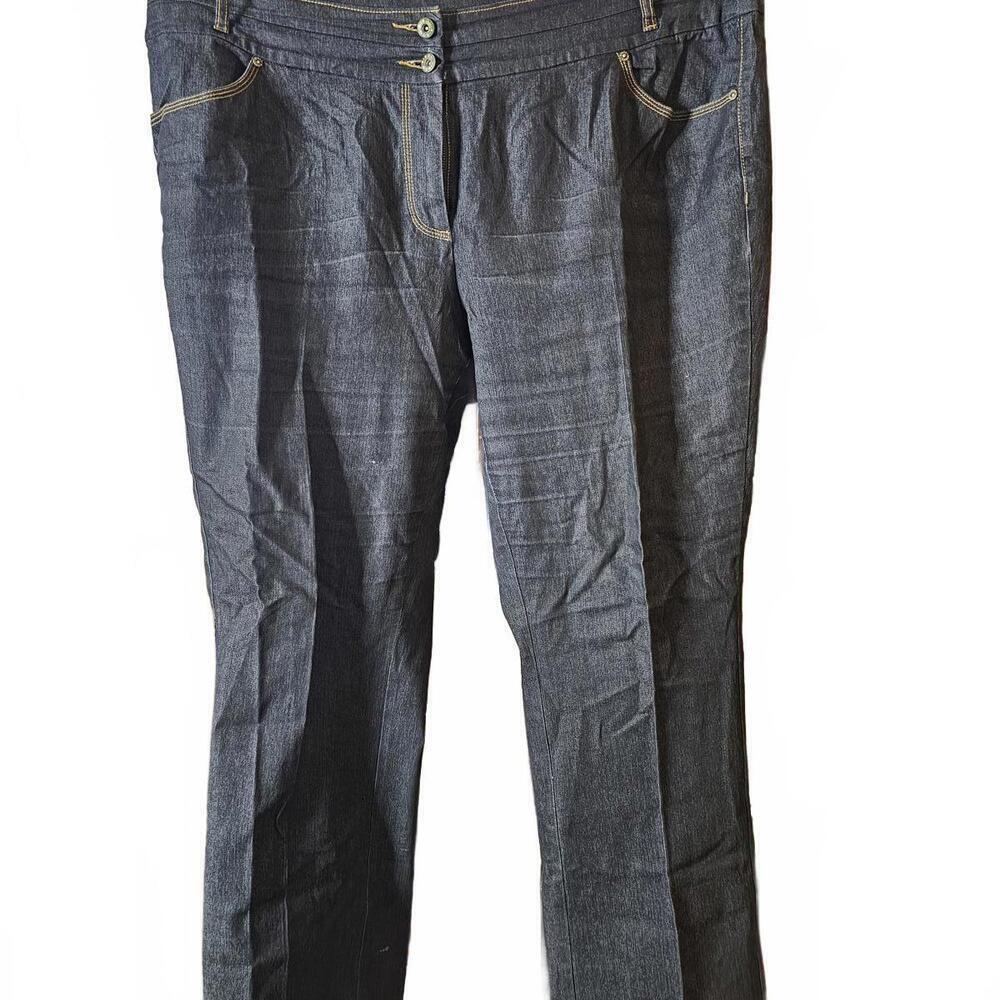 Bisou Bisou Women's Dark Denim Jeans Size 23W